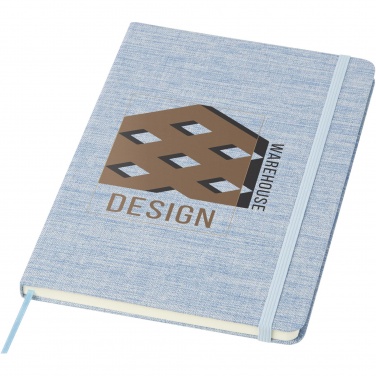 Logo trade promotional merchandise image of: Ramona A5 cotton notebook