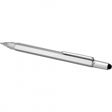 Logo trade promotional products image of: Dora recycled aluminium multifunctional pen