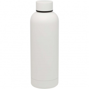Logo trade promotional merchandise image of: Spring 500 ml RCS certified recycled stainless steel copper vacuum insulated bottle
