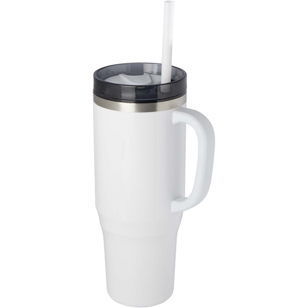 Logotrade corporate gift picture of: Melbourne 1200 ml RCS certified insulated tumbler with straw