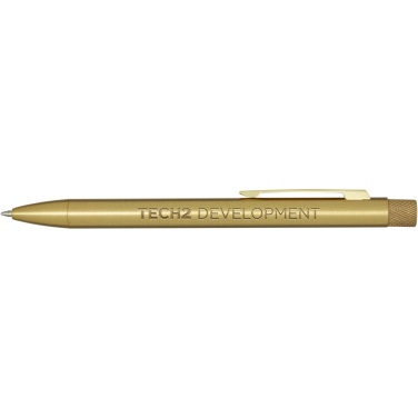 Logotrade promotional merchandise image of: Beatriz recycled brass ballpoint pen