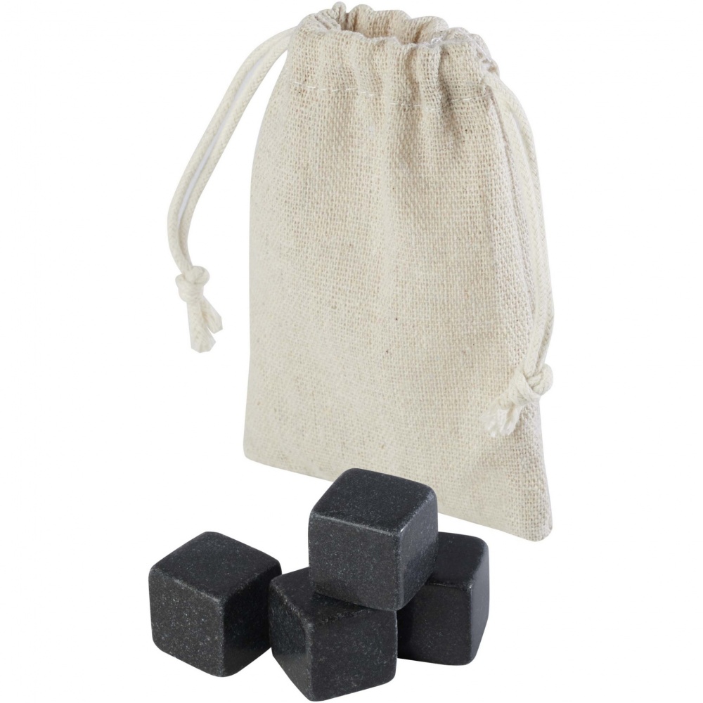 Logo trade promotional merchandise photo of: Pedro stone ice cubes set