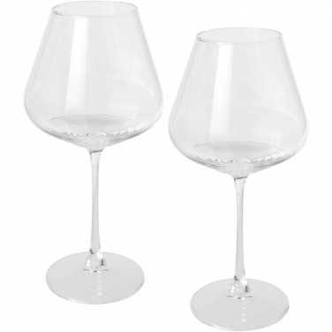 Logotrade advertising products photo of: Rosso 2-piece wine glass set 