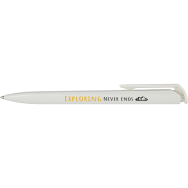 Logo trade promotional merchandise image of: Lucia recycled plastic ballpoint pen