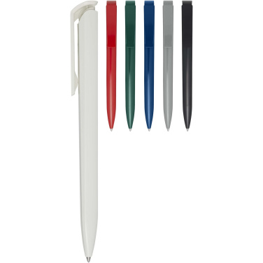 Logo trade business gifts image of: Lucia recycled plastic ballpoint pen