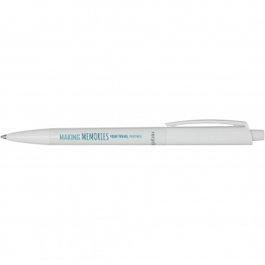 Logo trade promotional giveaway photo of: Martha recycled plastic ballpoint pen