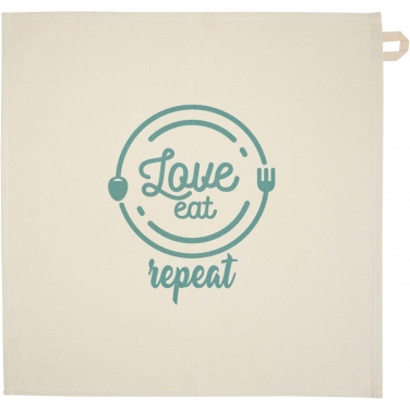 Logo trade promotional merchandise photo of: Alora 200 g/m² recycled cotton kitchen towel