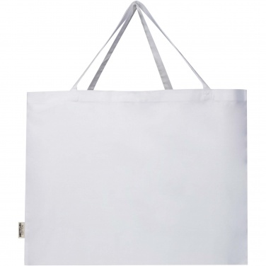 Logotrade promotional products photo of: Odessa 220 g/m² GRS recycled cotton large tote bag
