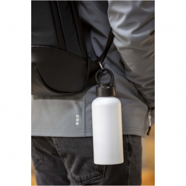 Logotrade corporate gifts photo of: Trinity 600 ml RCS certified recycled aluminium water bottle with RPET lid
