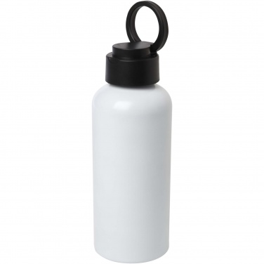 Logotrade promotional items photo of: Trinity 600 ml RCS certified recycled aluminium water bottle with RPET lid