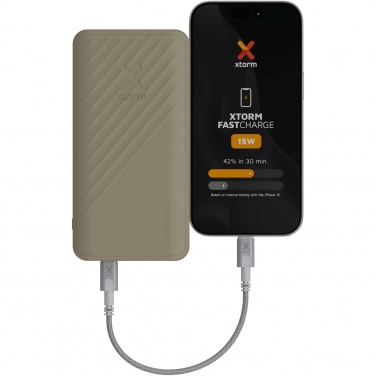 Logo trade promotional item photo of: Xtorm XG220 Go2 15W 20.000 mAh fast charge power bank 