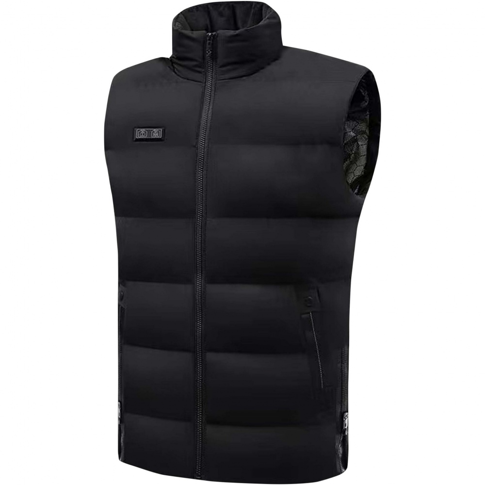 Logo trade promotional items picture of: SCX.design G01 heated bodywarmer with power bank