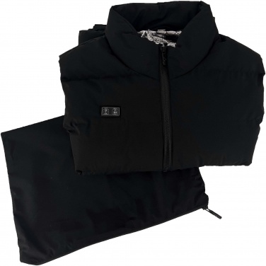 Logotrade promotional product image of: SCX.design G01 heated bodywarmer with power bank