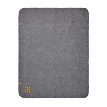 Logo trade business gift photo of: VINGA Bilton recycled blanket