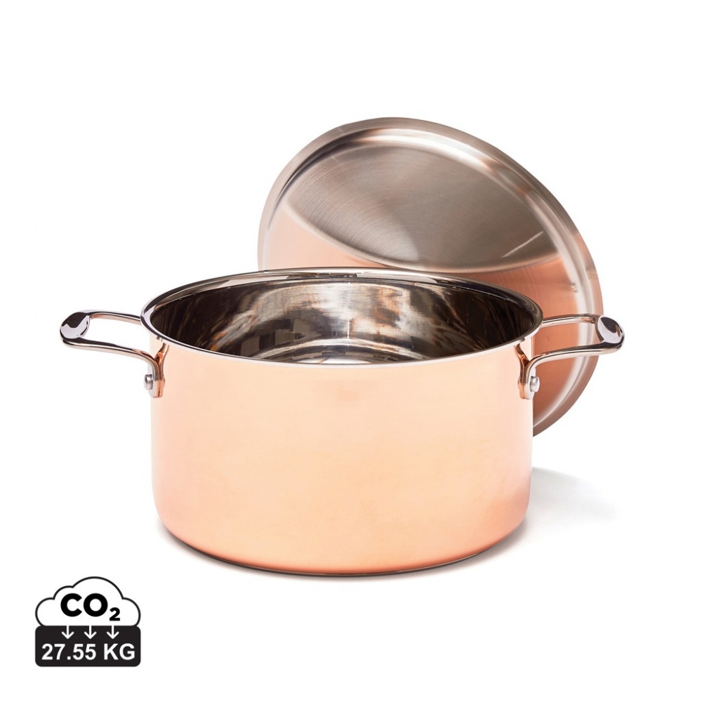 Logotrade promotional gifts photo of: VINGA Baron copper saucepan