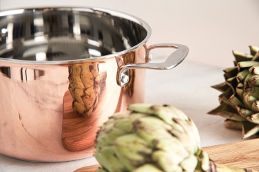 Logotrade advertising product picture of: VINGA Baron copper saucepan
