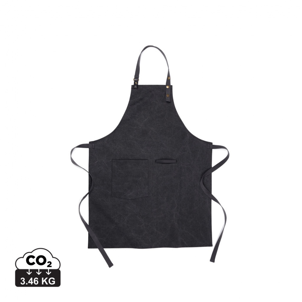 Logo trade promotional giveaways image of: VINGA Tome GRS recycled canvas Apron
