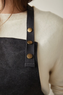 Logo trade promotional gift photo of: VINGA Tome GRS recycled canvas Apron