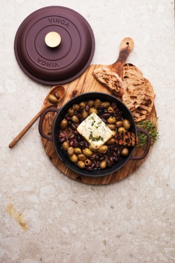 Logo trade promotional items image of: VINGA Monte enameled cast iron sauté pan