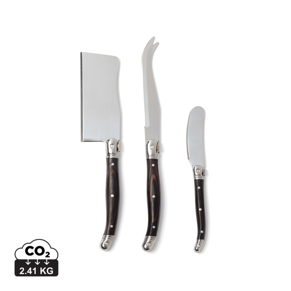 Logo trade promotional merchandise photo of: VINGA Gigaro cheese knives