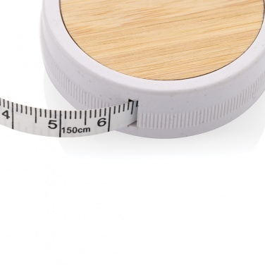 Logo trade corporate gift photo of: RCS recycled plastic & bamboo tailor tape