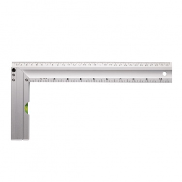 Logo trade promotional merchandise photo of: Ruler with level