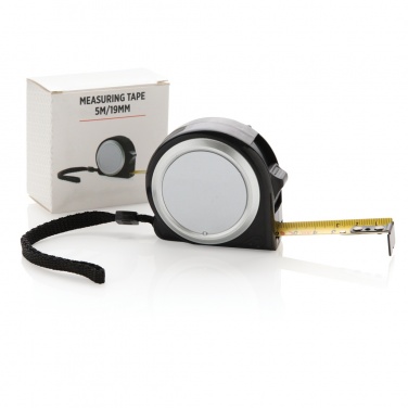 Logo trade corporate gifts image of: Measuring tape - 5m/19mm