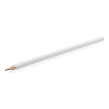 Logo trade promotional merchandise picture of: 25cm wooden carpenter pencil
