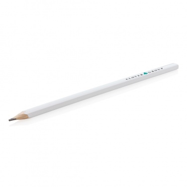 Logo trade business gift photo of: 25cm wooden carpenter pencil