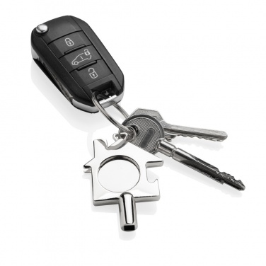 Logotrade corporate gifts photo of: RCS recycled zinc alloy 3 in 1 keychain