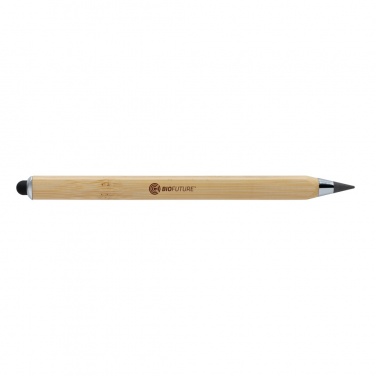 Logo trade promotional items image of: Eon bamboo infinity multitasking pen