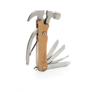 Logotrade promotional product picture of: Wooden multi-tool hammer