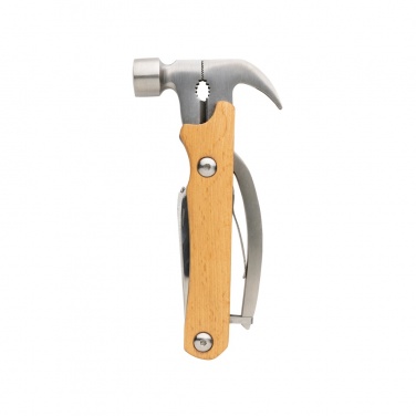 Logo trade promotional products image of: Wooden multi-tool hammer