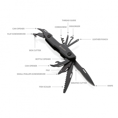 Logo trade promotional products image of: Gear X multifunctional knife