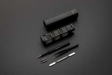 Logo trade promotional products picture of: Gear X RCS recycled aluminum precision screwdriver set 46 pc