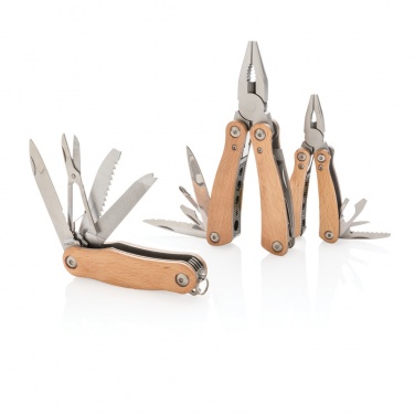 Logo trade corporate gift photo of: Wood multitool mini