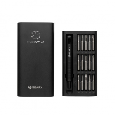 Logotrade promotional gift image of: Gear X 31 in 1 precision screwdriver set