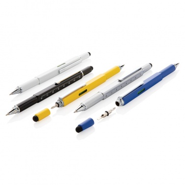 Logotrade promotional items photo of: 5-in-1 aluminium toolpen