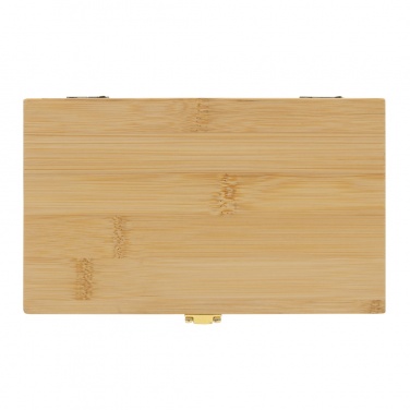 Logotrade promotional item image of: Carvine 21 pcs bamboo tool set