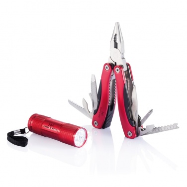 Logo trade promotional products image of: Multitool and torch set