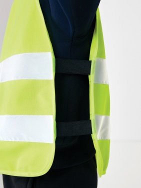 Logotrade business gift image of: GRS recycled PET high-visibility safety vest 7-12 years