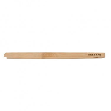 Logotrade corporate gift picture of: Ukiyo bamboo serving tongs