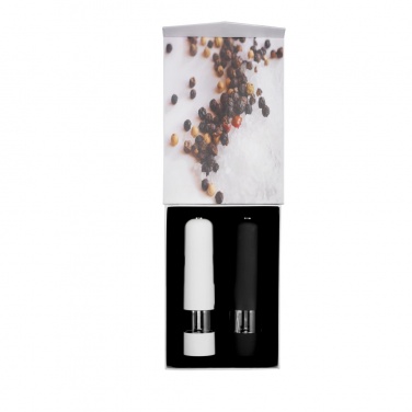 Logotrade corporate gift picture of: Electric pepper and salt mill set