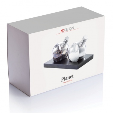 Logo trade promotional merchandise photo of: Planet pepper & salt set