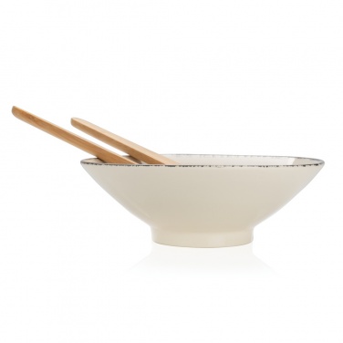 Logotrade promotional product picture of: Ukiyo salad bowl with bamboo salad server