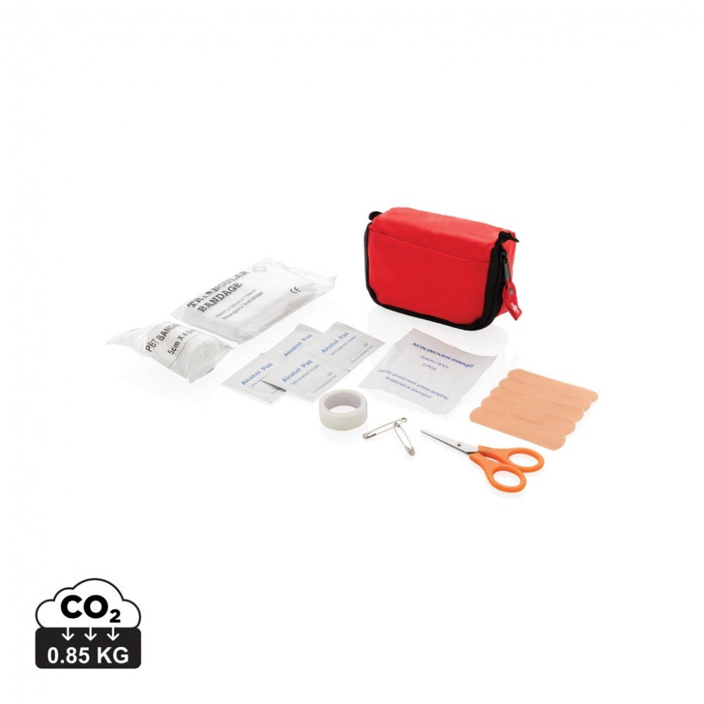 Logo trade corporate gift photo of: First aid set in pouch