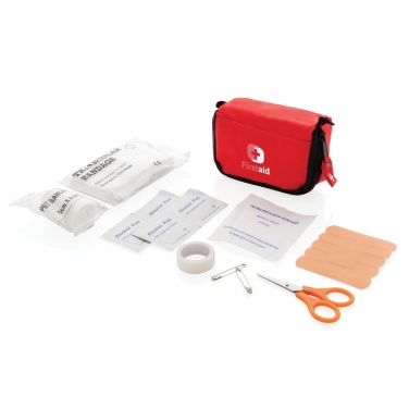 Logo trade promotional gift photo of: First aid set in pouch