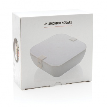 Logotrade promotional item image of: PP lunchbox square