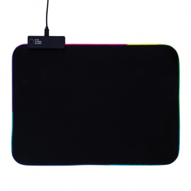 Logo trade promotional gifts image of: RGB gaming mousepad