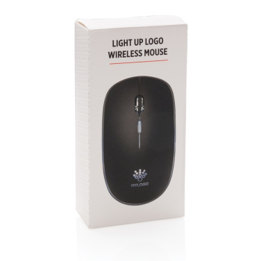 Logotrade corporate gifts photo of: Light up logo wireless mouse